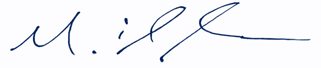 Signature of Ron Coughlin